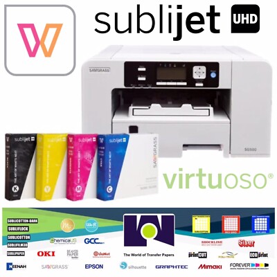 sawgrass virtuoso sg500 complete sublimation printer kit standard