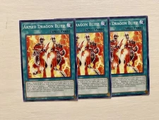 3x Yugioh Armed Dragon Blitz BLVO-EN052 Common NM