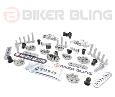 Yamaha TDM 900 2006 large headed screen fairing bolts rubber well nuts kit