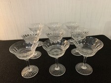 10 coupes à champagne GM modèle Tommy cristal Saint Louis (prix à la pièce)Mod1