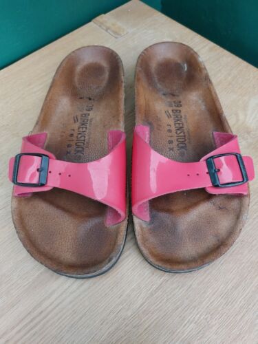 Birkenstock Relax Size 5.5 39 Pink Madrid Narrow Fit Sandals