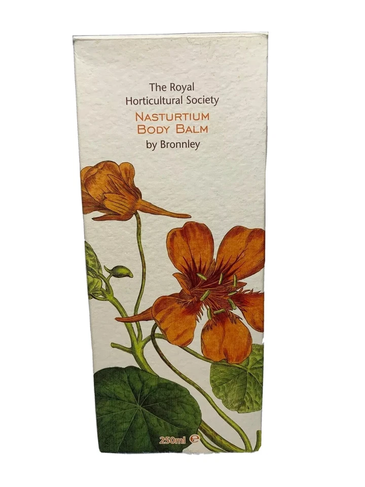 Bronnley Nasturtium Body Balm Royal Horticultural Society New In Box 250ml 8 OZ - Image 3 of 4