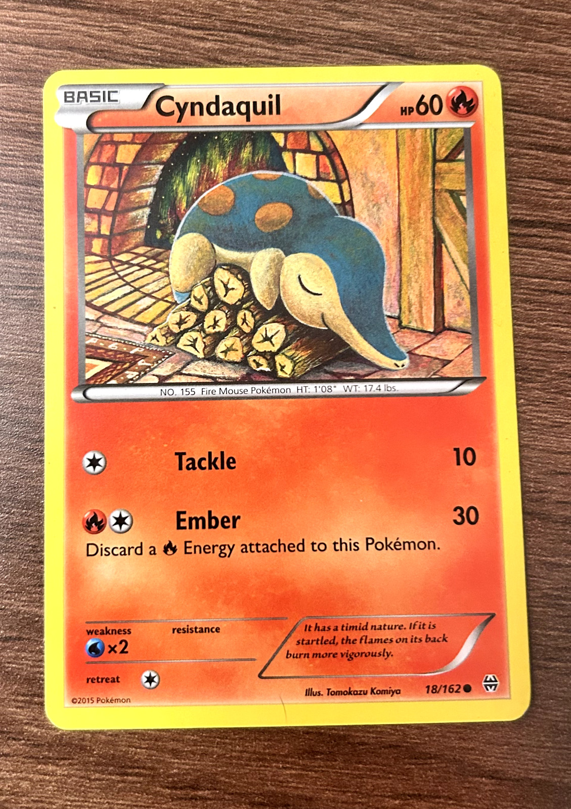 Cyndaquil 18/162 Breakthrough Regular