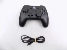 Like New Wired Nintendo Switch PowerA Controller Black