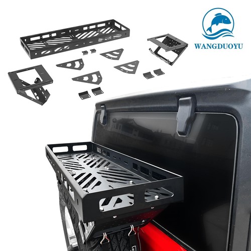 Spare Tire Mount Cargo Basket Storage Compatible with 32" - 40" Tires on a Va... - Picture 4 of 9