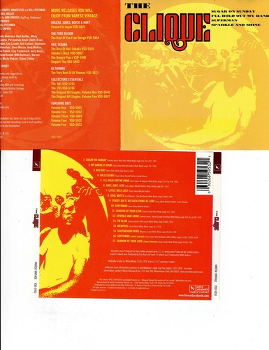 THE CLIQUE - THE CLIQUE (CD 1998) *17 TRACKS* "SUGAR ON SUNDAY"