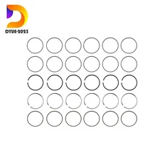 New Engine Piston Ring Set Fits For 04-16 Chevrolet Traverse 3.5L 3.6L DOHC