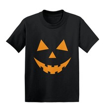 Pumpkin Face - Jack O' Lantern Halloween October Kids T-shirt