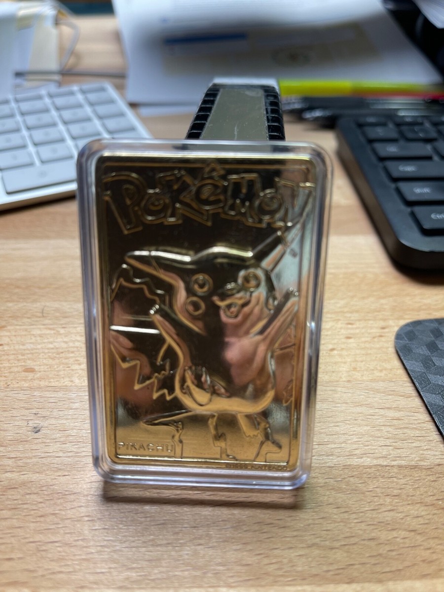 gold plated pokemon cards ebay Togepi Burger King 23K Card Collectible in Ball w Box Pokemon, 23k gold-plated 1999 Complete