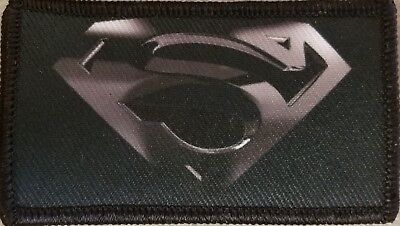 The Punisher Patch W// VELCRO® Brand Fastener Tactical Morale Gray Version #2