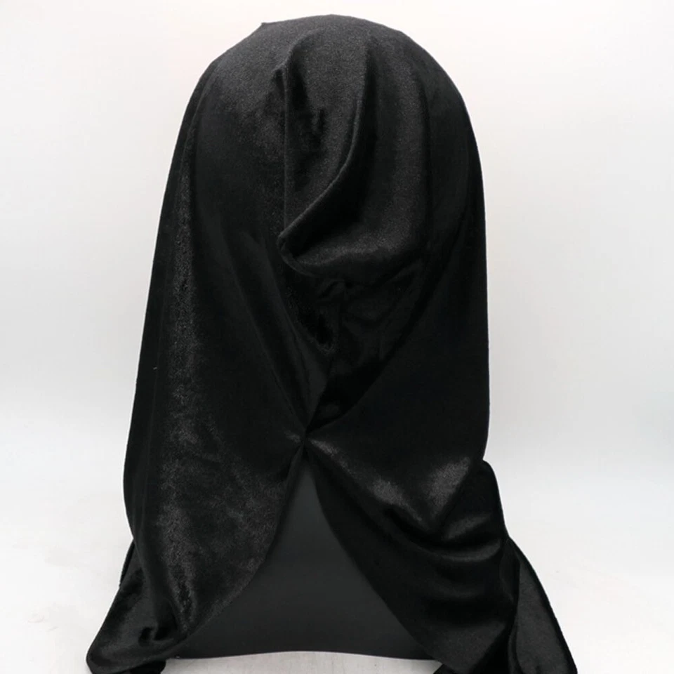 Máscara de bruja de Halloween aterradora monstruo espeluznante anciana cabeza completa látex disfraz máscara Foto 3 de 4