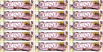 15 CORNY CHOCOLATE BISCUIT & MARSHMALLOW Flavor Breakfast Cereal Bars Sweets 40g