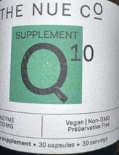 The Nue Co. Supplement Q10 Enzyme 200mg 2027