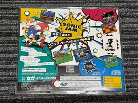 SEGA SATURN SOFT SONIC JAM SEGA SATURN SS