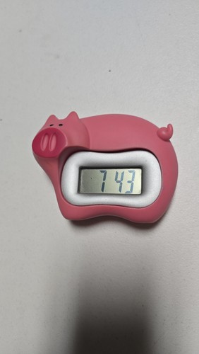 Rosa schweinförmige digitale Timer Uhr Küche Schreibtisch Dekor niedlich Neuheit Tier Geschenk