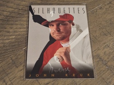 1993 Studio John Kruk Silhouettes Insert Nmmt