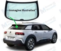 Citroen C4 Cactus 2014 - 2020 Heckscheibe Glas Motorhaube Hinten