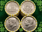 Kennedy Half Dollar Unsearched Bank Rolls! 20 COIN ROLL! Look for silver