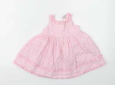 Fit & Flare Kleid Mädchen UK Größe 6-9 Monate PERFEKTES PRINZESSIN