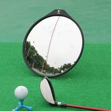 Golf Practice Swing Mirror Training Aid Driving Range Course