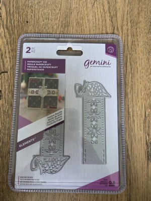 Zwillinge Stanzformen, für Gatefold Karten. 3 verschiedene Designs, Verkauf als Gruppe.