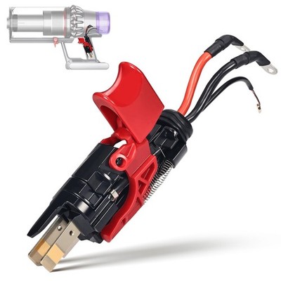 Plastic Trigger Switch Assembly for Dyson SV16 Outsize Vacuum - Power Button Rep