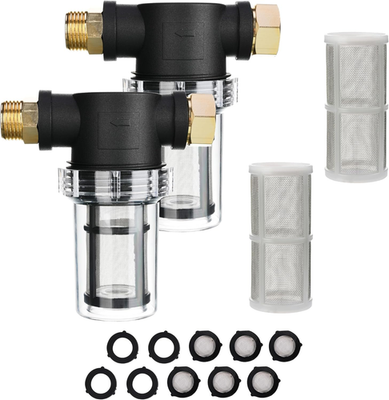 #ad Garden Hose Filter for Pressure Washer Inlet Inline Sediment Water Filter Attac $40.47