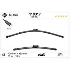 Scheibenwischer Set vorne für Skoda Elroq PYL Enyaq 4 5AC 5AZ | 24160635