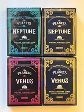 Planets (Neptune & Venus Std & Ltd) Playing Cards by VANDA in DS1s New MINT
