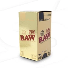 RAW Ethereal 1 1/4 Pre-Rolled Cones | 75 Pack