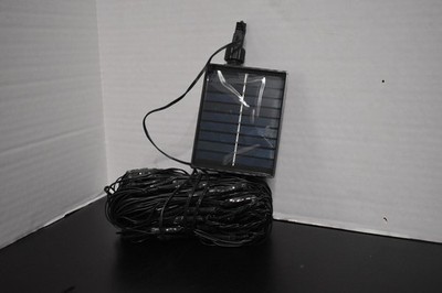 WBao Solar Christmas Net Lights 200LED F8 Big Bulbs, 8.4ft x 5.2ft XMAS,Bushes