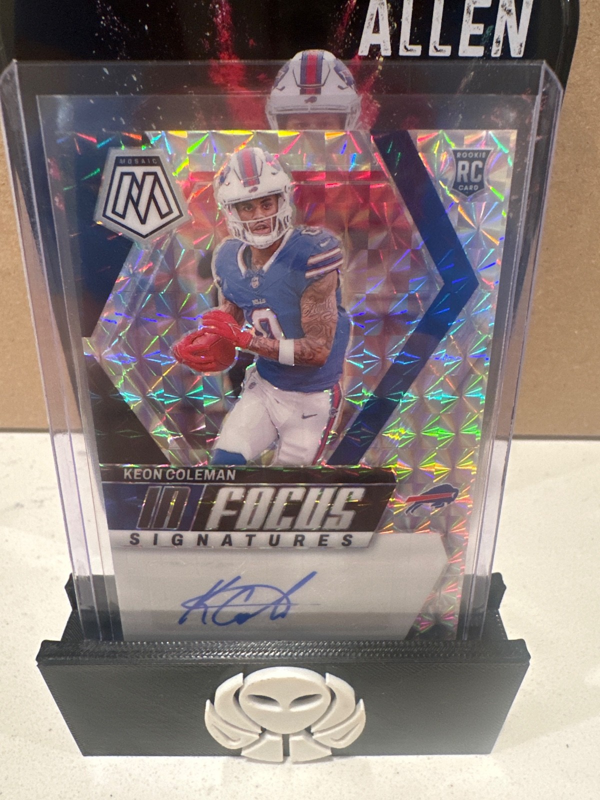 2024 Panini Mosaic Keon Coleman In Focus Signature Prizm Rookie Auto Bills RC
