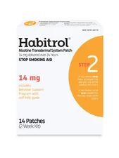 Habitrol Nicotine Patch Step 2 (14mg) - 14 Patches Stop Smoking Aid