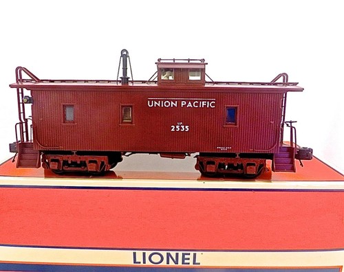 Interior iluminado O Lionel 2226220 Union Pacific CA-1 marrón caboose #2535 L.E.D | Condition: New