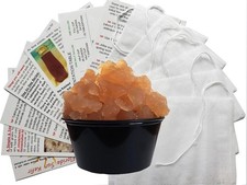 6 Brewing Bags plus Large Portion Cup Florida Sun Kefir Water Kefir Grains