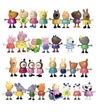Kids Birthday Gift Set: 32 Different Peppa Pig Friend Figures PLAYSET