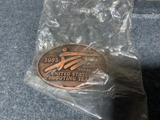 1995 United States Shooting Team Pan American Games PanAm belt buckle brand new