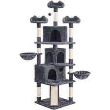 Cat Tree Large Cat Tower with Condos Cat Scratching Posts Activity Center 194cm