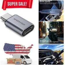 Bypass 2.0 Motorcycle CarPlay Bluetooth Adapter with USB-C Charging Port, Grey