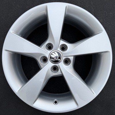 1x Original Skoda Fabia Rapid 5J 7x16 ET46 5JA601025A 16 Zoll Alufelge Felge Rim