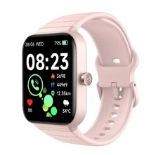 Smart Watch for Women Men, Answer/Make Call, Alexa Built-in, 1.8“ Fitness 