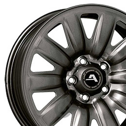 4 Stahlfelgen Alcar 200001A 6.5Jx16 ET46 5x112 für Seat Leon - Bild 4 von 5