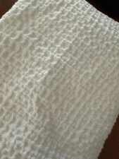 Threshold White Standard Size Waffle Weave White Quilt Stitch Pillow Sham