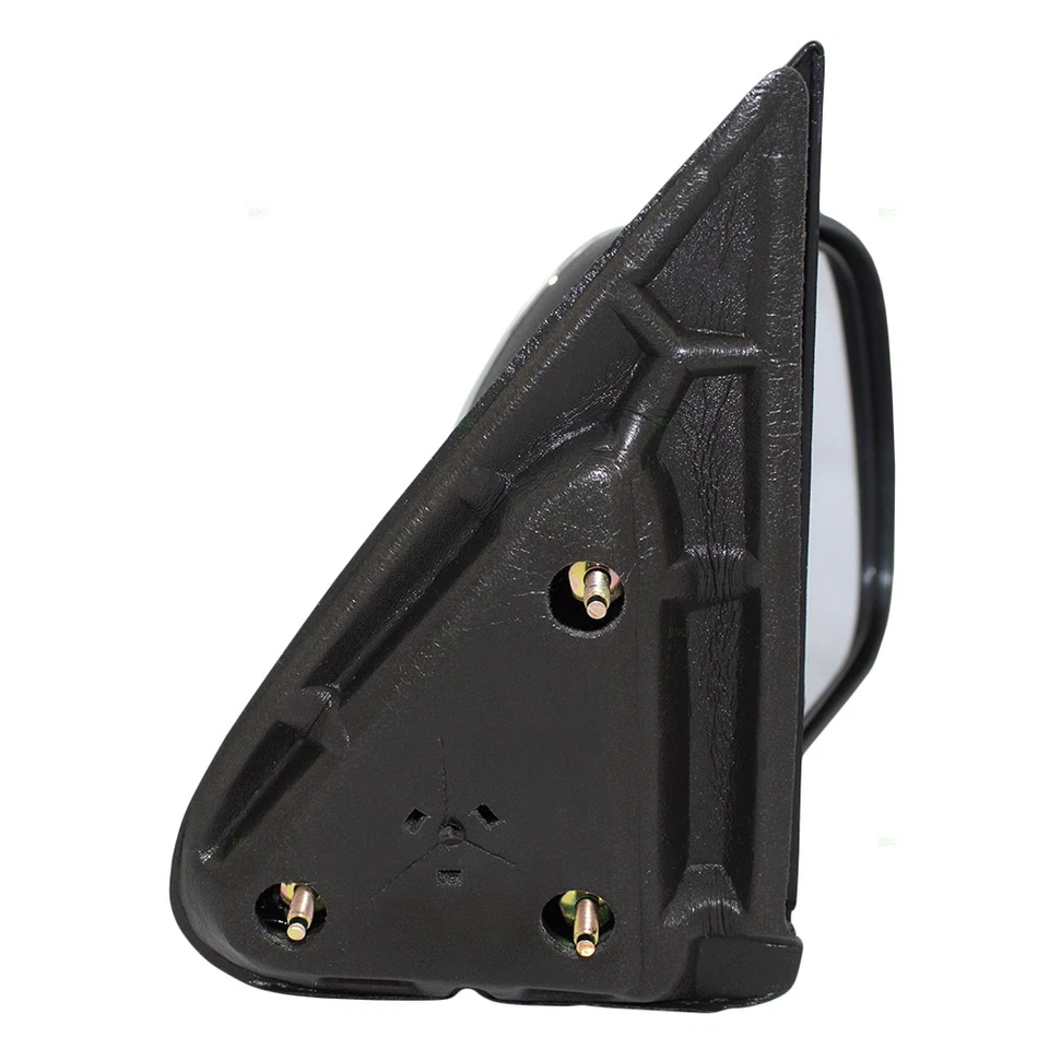 Черная текстурированная хромированная крышка с основанием для ручного зеркала Silverado 1500 1999-2006 годов выпуска - Изображение 3 из 3