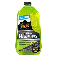 Meguiar's Hybrid Ceramic Wash Wax - Sophisticated Car Wash Gently Cleans 48oz