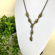 Collana Pendente Ciondolo Con Catenina Vintage Originale Bigiotteria Americana