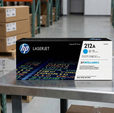 HP 212A Toner Cartridge  Cyan W2121A  For Enterprise M554dn M555dn M578dn