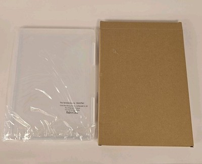 Clear Plastic Portable Project Case Document Storage Box 12'' x 9'' Slim File...