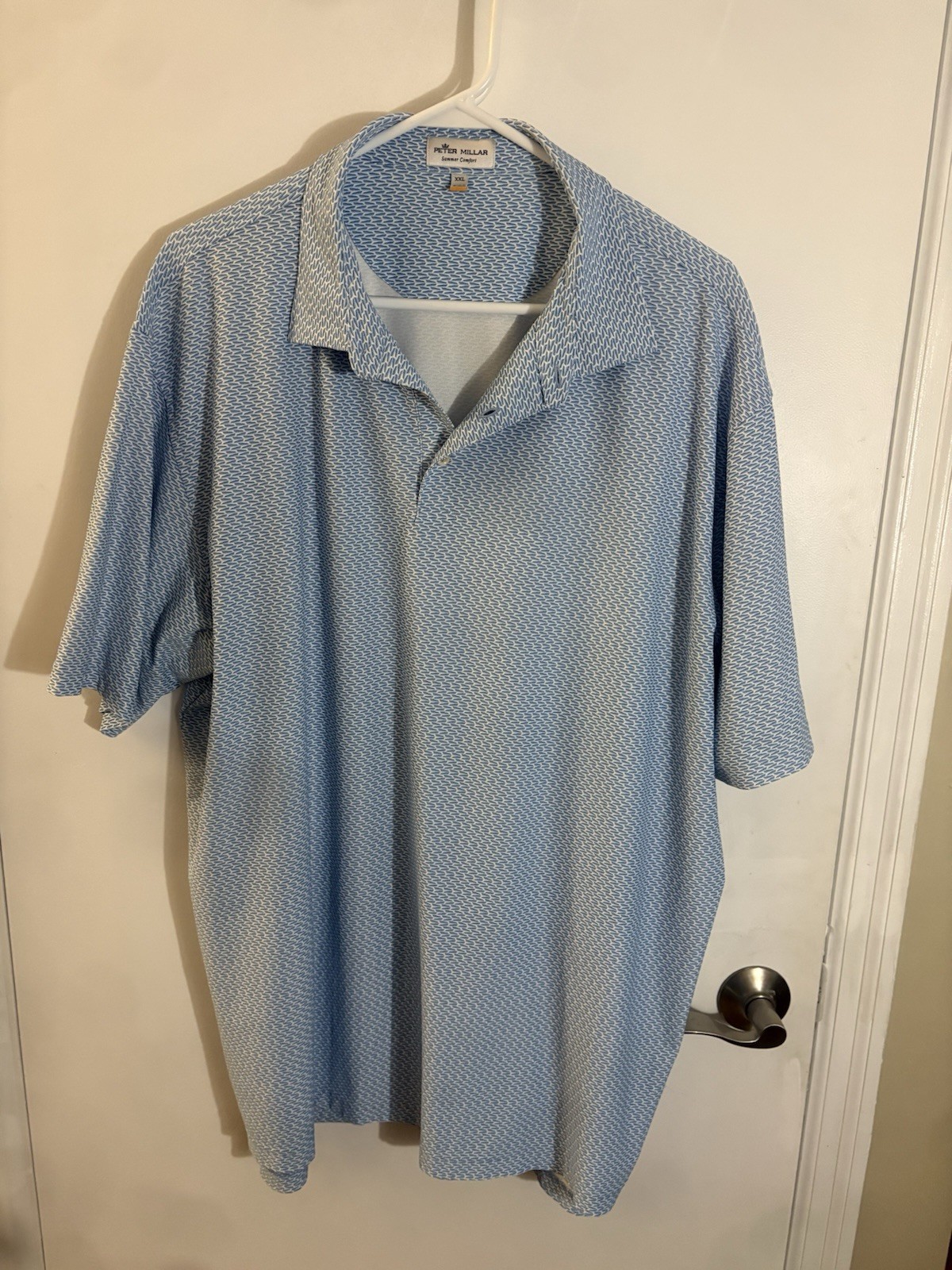 Men's XXL Golf Polo Shirt Lot Of 5 FJ Adidas Peter Miller Golf Course Logos thumbnail 11