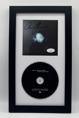 ARIANA GRANDE SIGNED CD JSA FRAMED ETERNAL SUNSHINE DELUXE